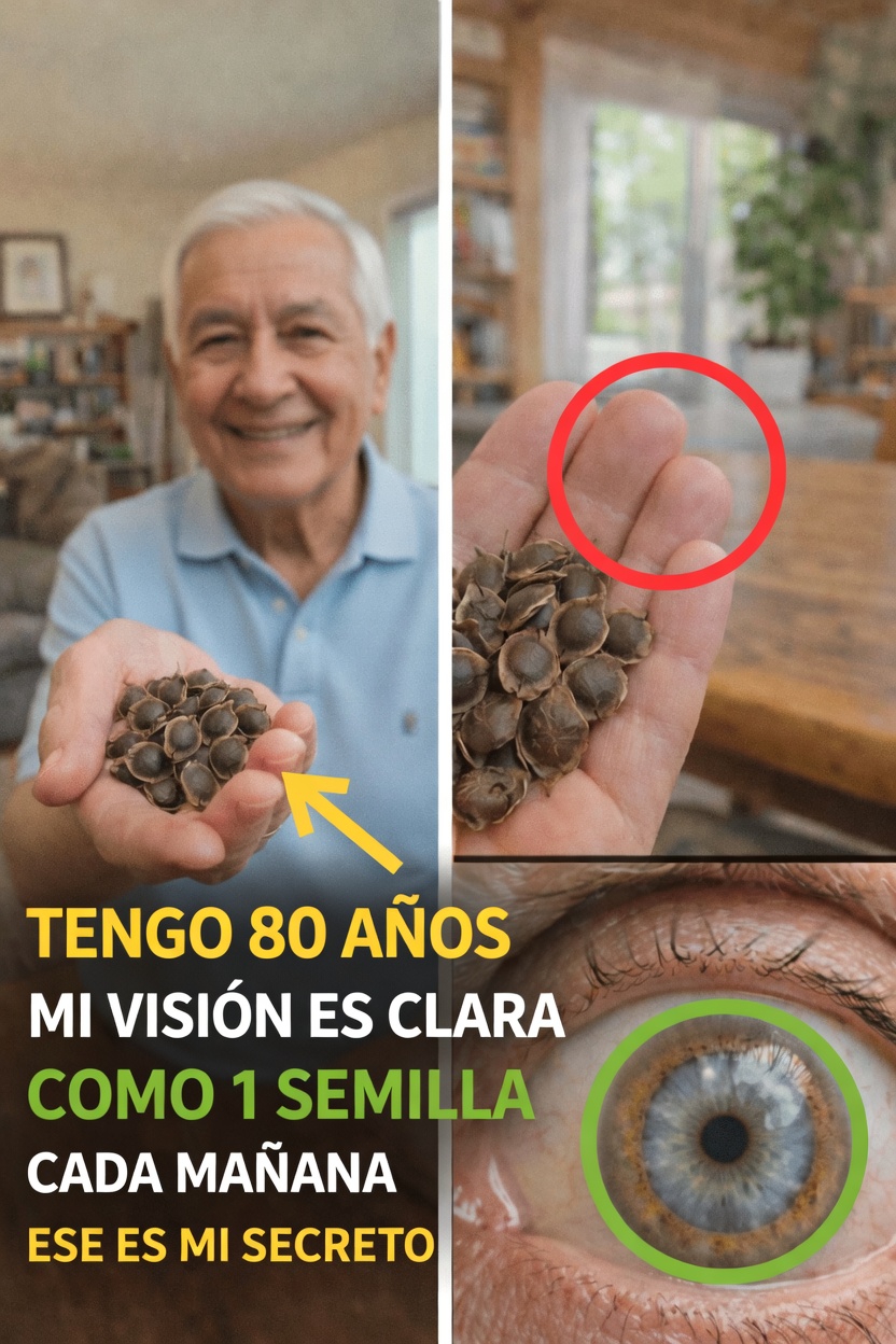 ¿Incluso si tienes más de 90? ¿Qué 3 semillas deberías comer cada mañana para apoyar la salud de los ojos y del cerebro?