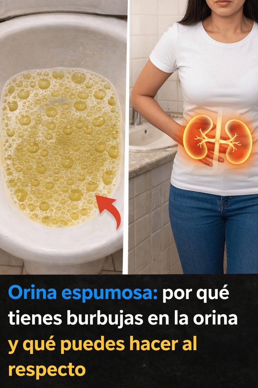 Orina espumosa: por qué aparecen burbujas en la orina y qué puedes hacer al respecto