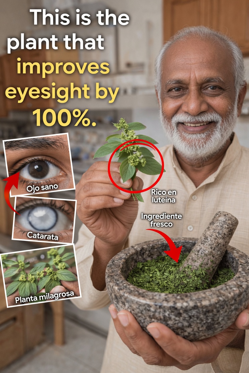 ¿Podría esta maleza común favorecer el confort ocular diario? Explorando el papel tradicional de Euphorbia hirta