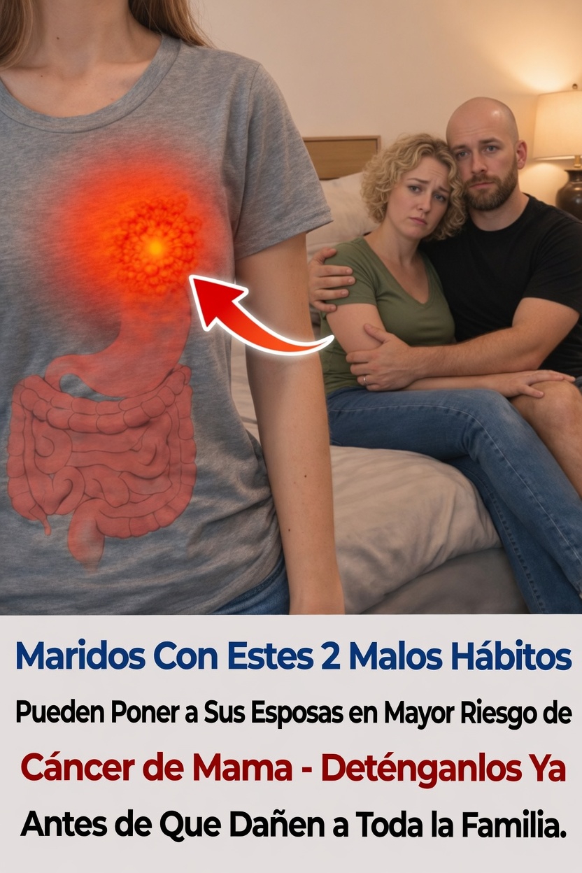 Cómo los hábitos poco saludables de los maridos, como fumar y beber alcohol, pueden influir en los factores de riesgo de cáncer de mama de sus esposas