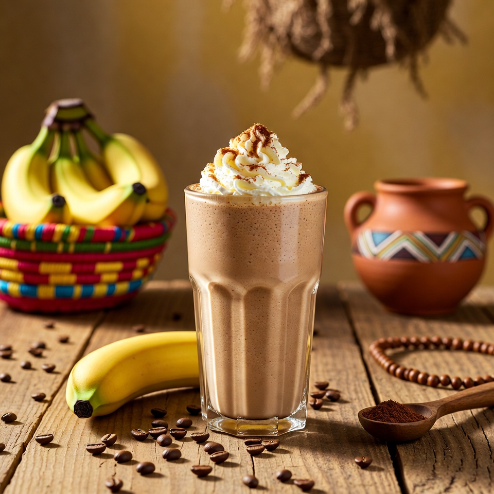 Batido de Café y Banana: ¡La Explosión Matutina Secreta que Desearás Cada Día!