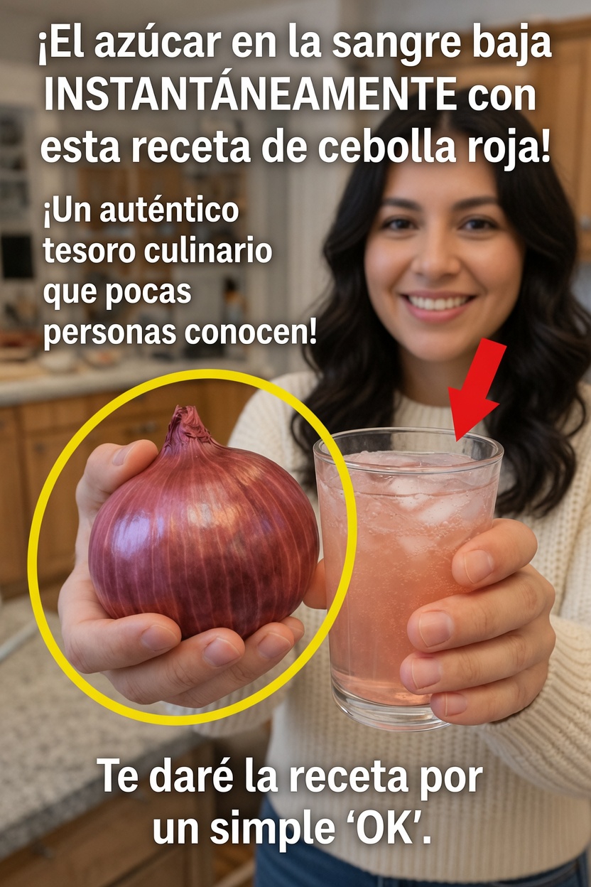 ¿Pueden las cebollas rojas ayudar a mantener niveles saludables de azúcar en la sangre? Un enfoque natural y sencillo que vale la pena conocer