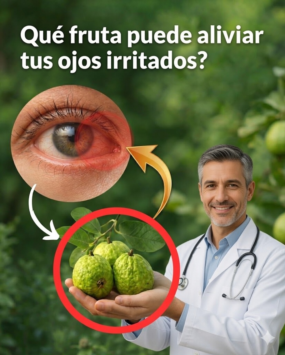 🍃 Hojas de guayaba para los ojos rojos: el remedio natural que cada vez más personas descubren