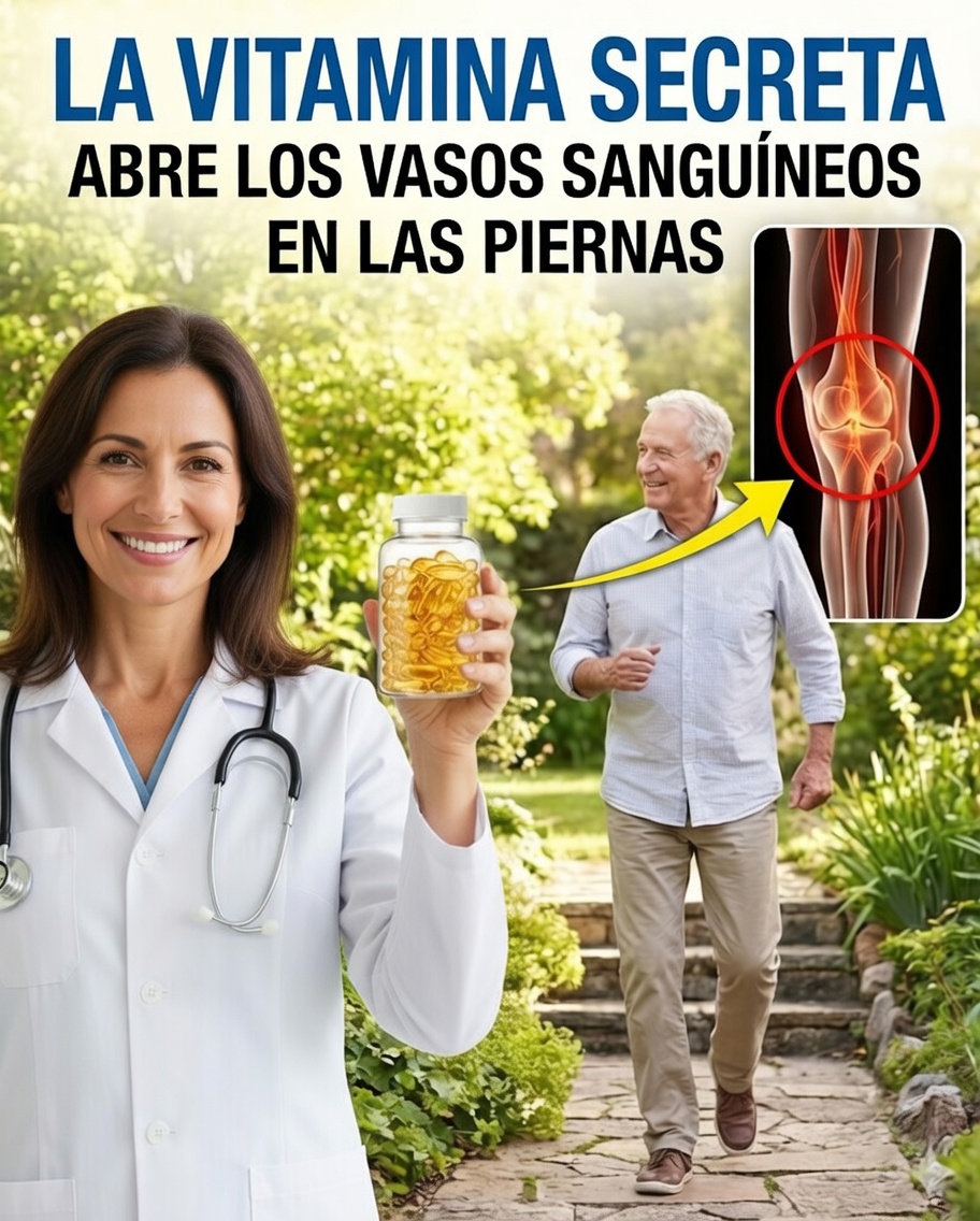 3 vitaminas clave para apoyar la circulación en caso de diabetes (sin promesas exageradas)