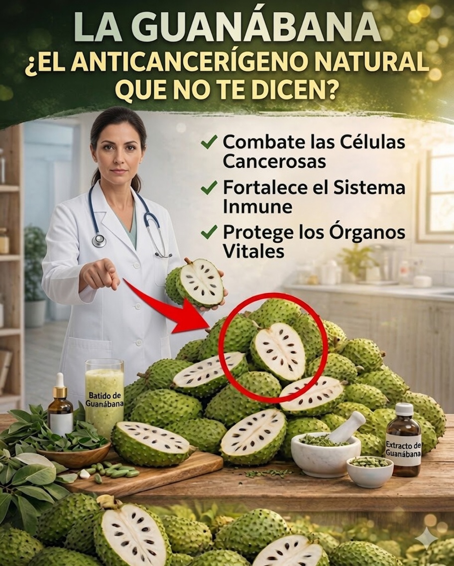 Guanábana: la fruta tropical que despierta un interés creciente por sus posibles beneficios para la salud