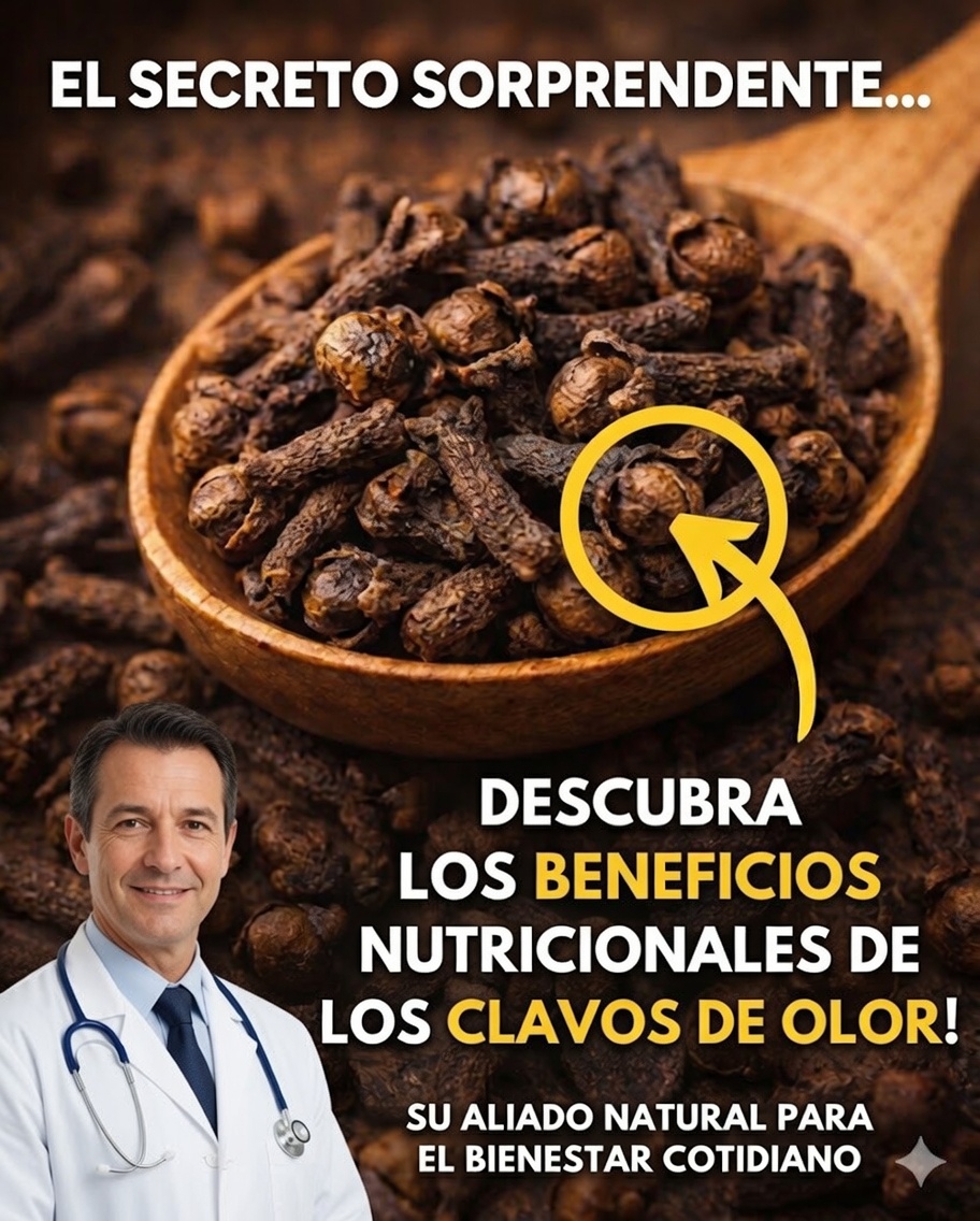 🌿 Los beneficios de masticar clavos de olor: un pequeño hábito que puede transformar su salud