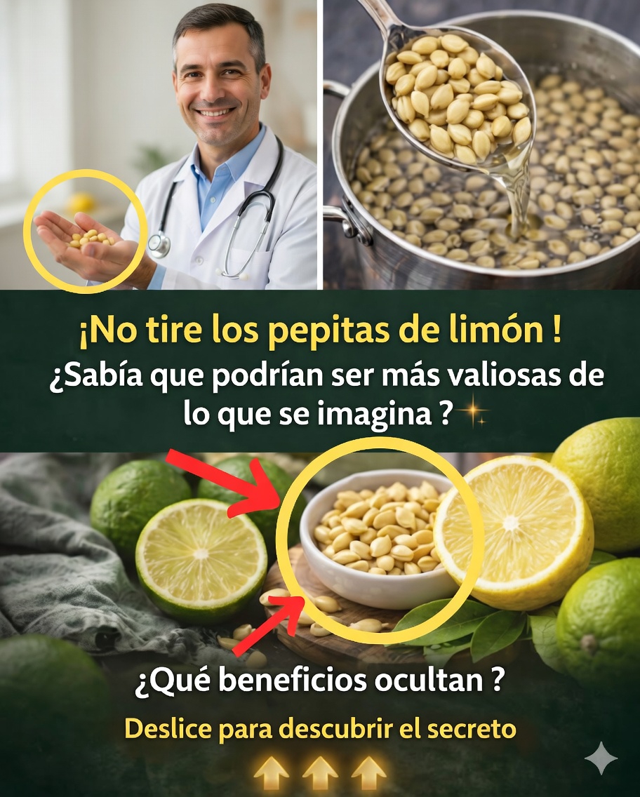 🍋 Semillas de limón: el secreto natural que muchos desechan sin conocer sus beneficios para la salud