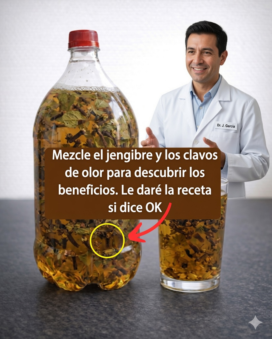🌿 Mezclar jengibre con clavo de olor: el remedio natural que sorprende a todo el mundo