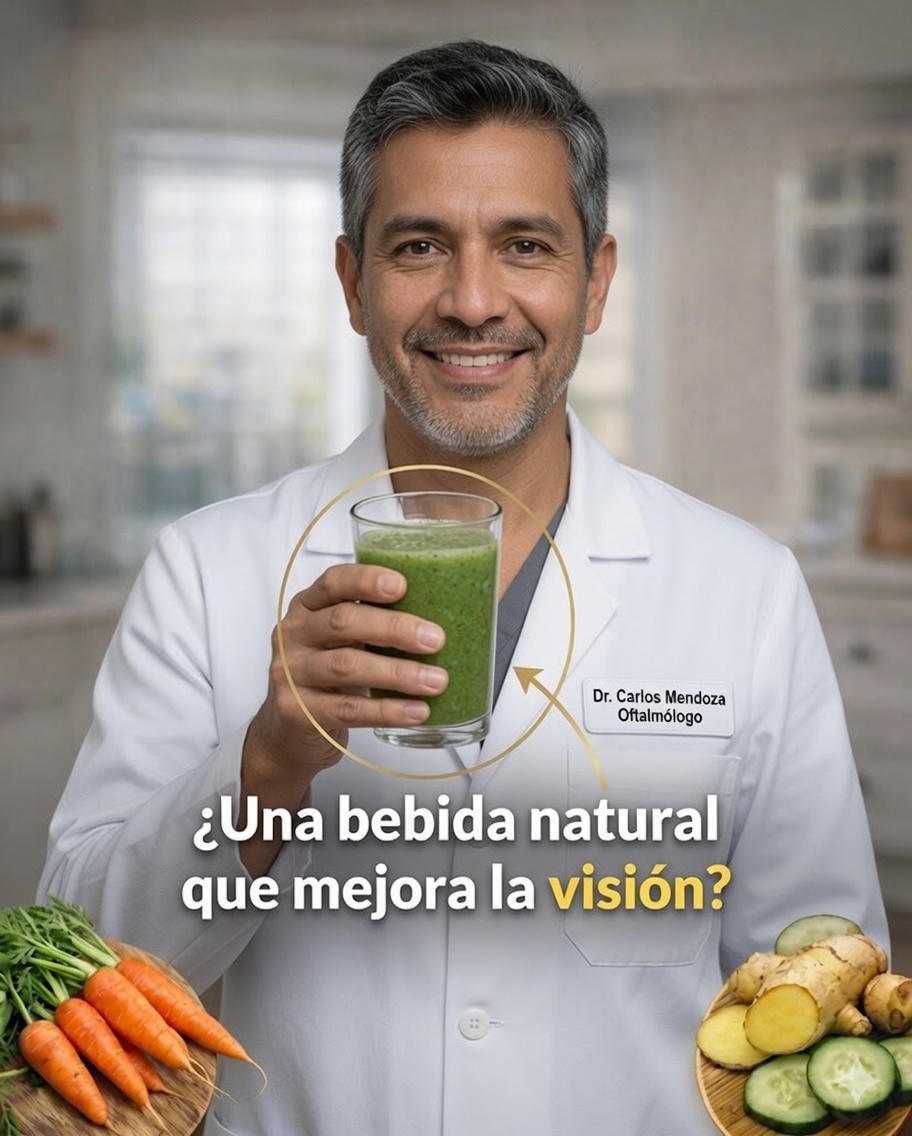 👁️ Bebida natural para la salud ocular: una deliciosa forma de cuidar tu vista
