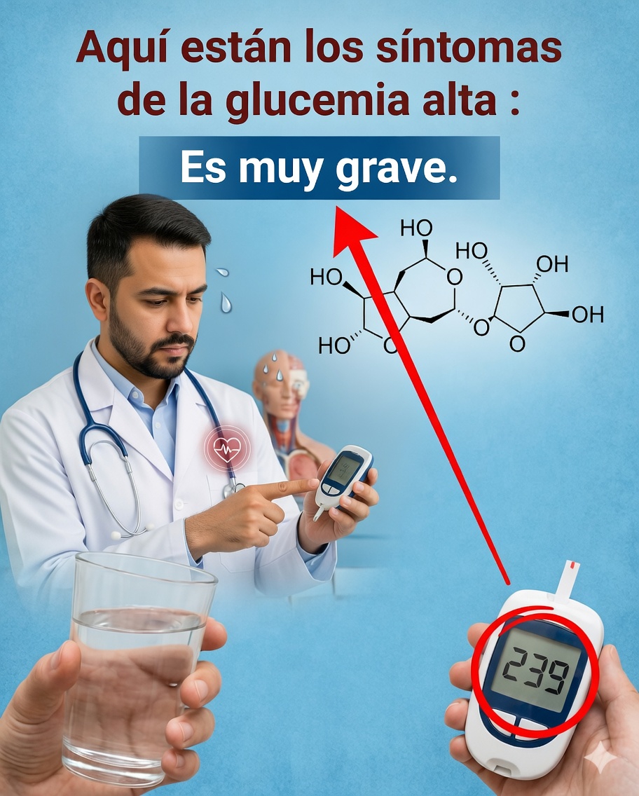 🚨 Señales de que tiene demasiado azúcar en la sangre: síntomas que nunca debe ignorar