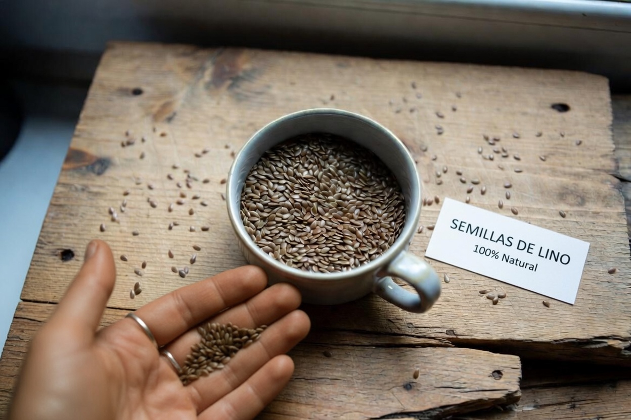 3 semillas ricas en nutrientes — semillas de lino, semillas de chía y semillas de cáñamo — que pueden favorecer naturalmente la salud de tus ojos