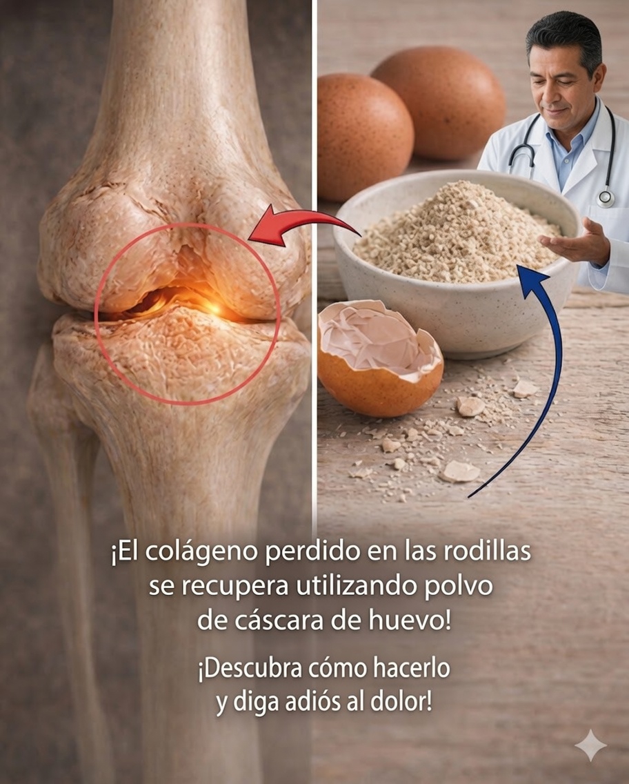 🥚 Cáscaras de Huevo para Fortalecer los Huesos: El Secreto Natural Rico en Calcio