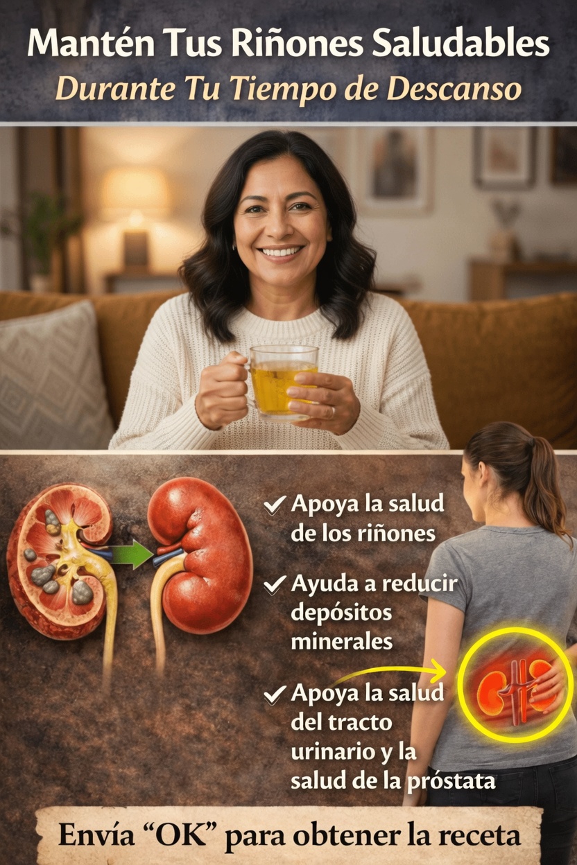 Cómo mantener tus riñones sanos durante tu tiempo de descanso con esta fácil receta de té herbal