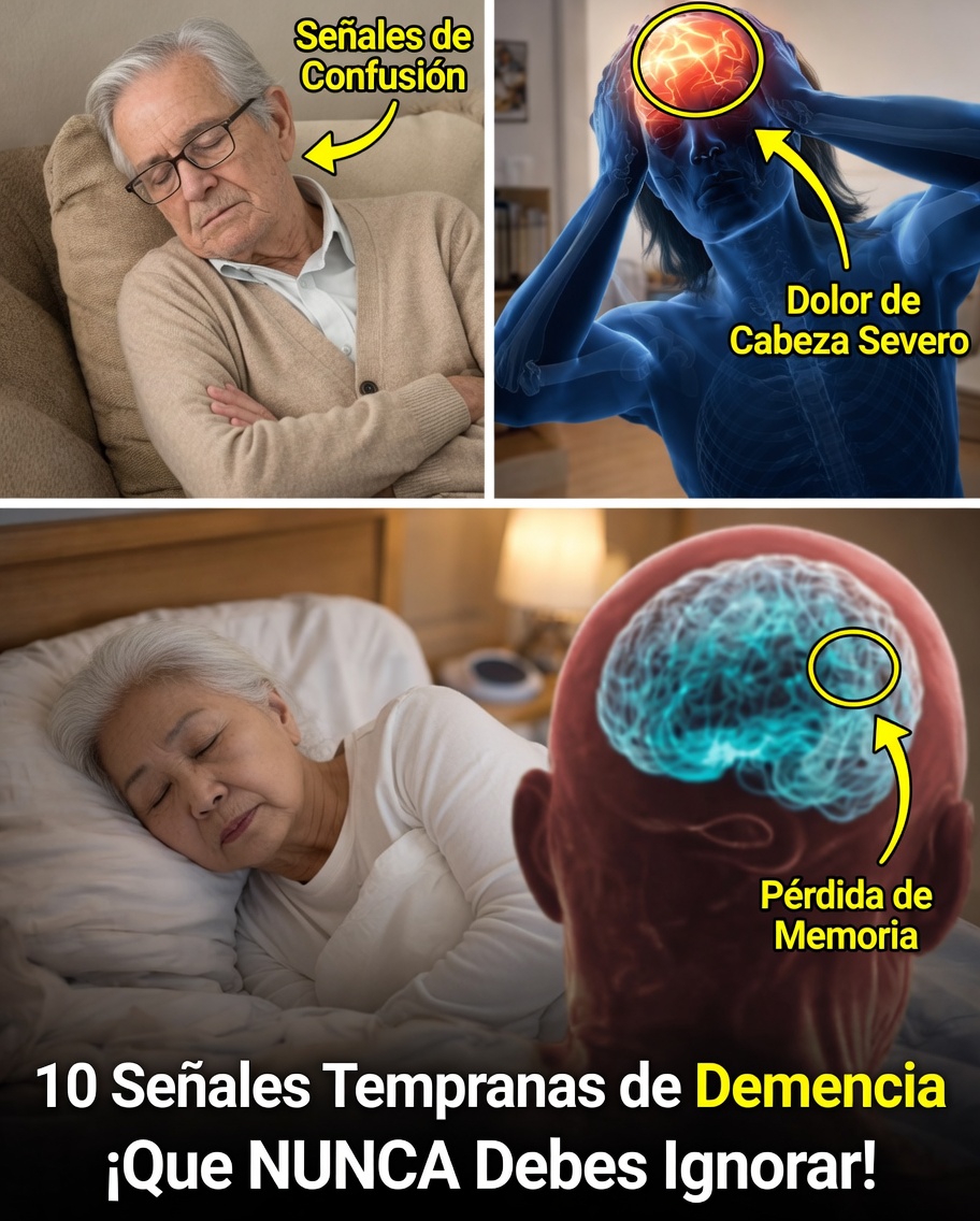 10 signos tempranos de demencia que nunca deberías ignorar
