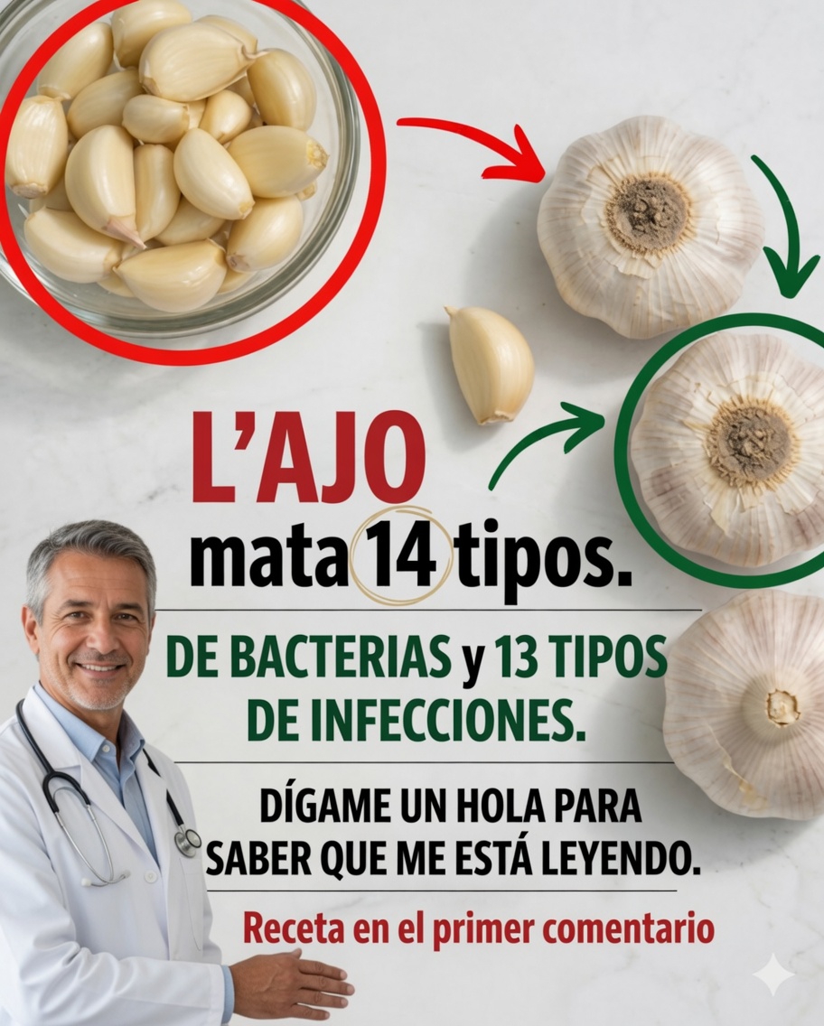 🧄 El ajo: un remedio natural a menudo pasado por alto que puede transformar su salud