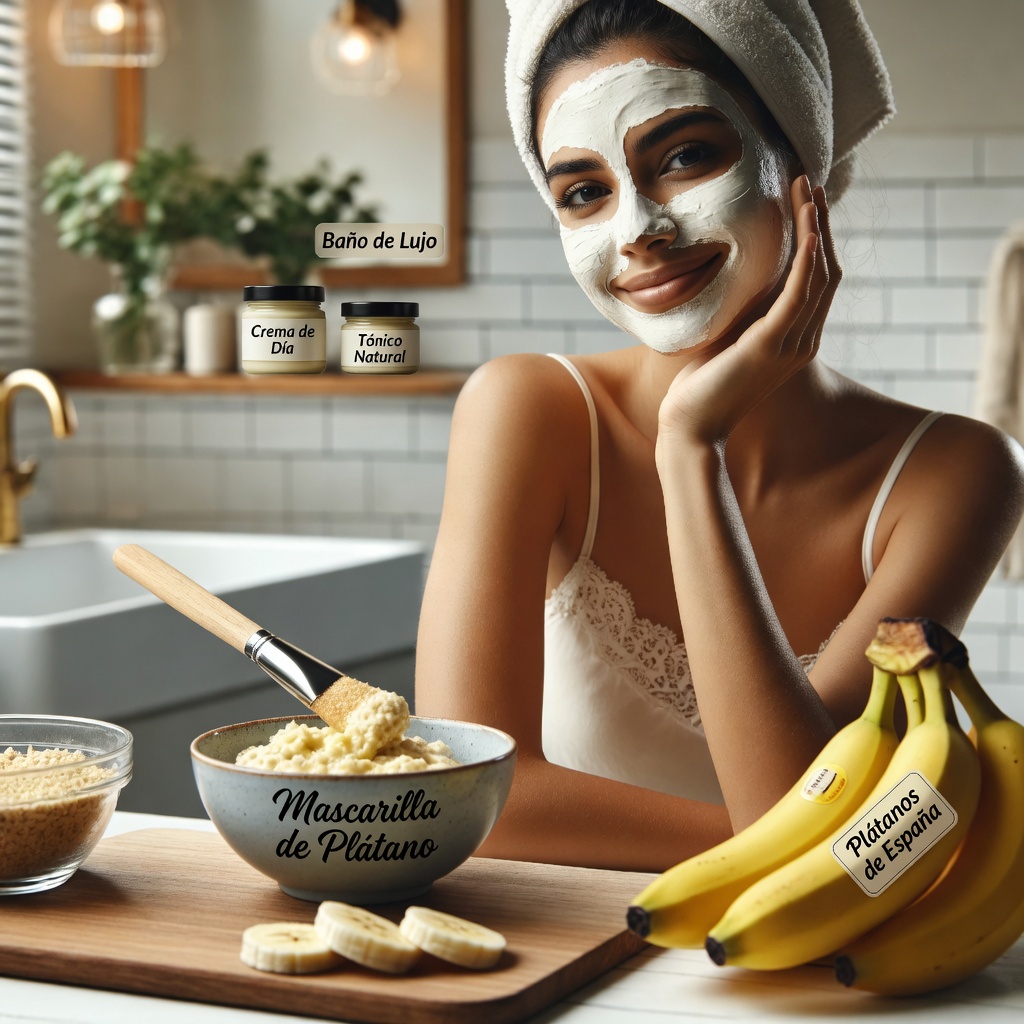 Descubre esta fácil rutina con mascarilla de banana que muchos adultos mayores usan para favorecer una apariencia de piel más suave
