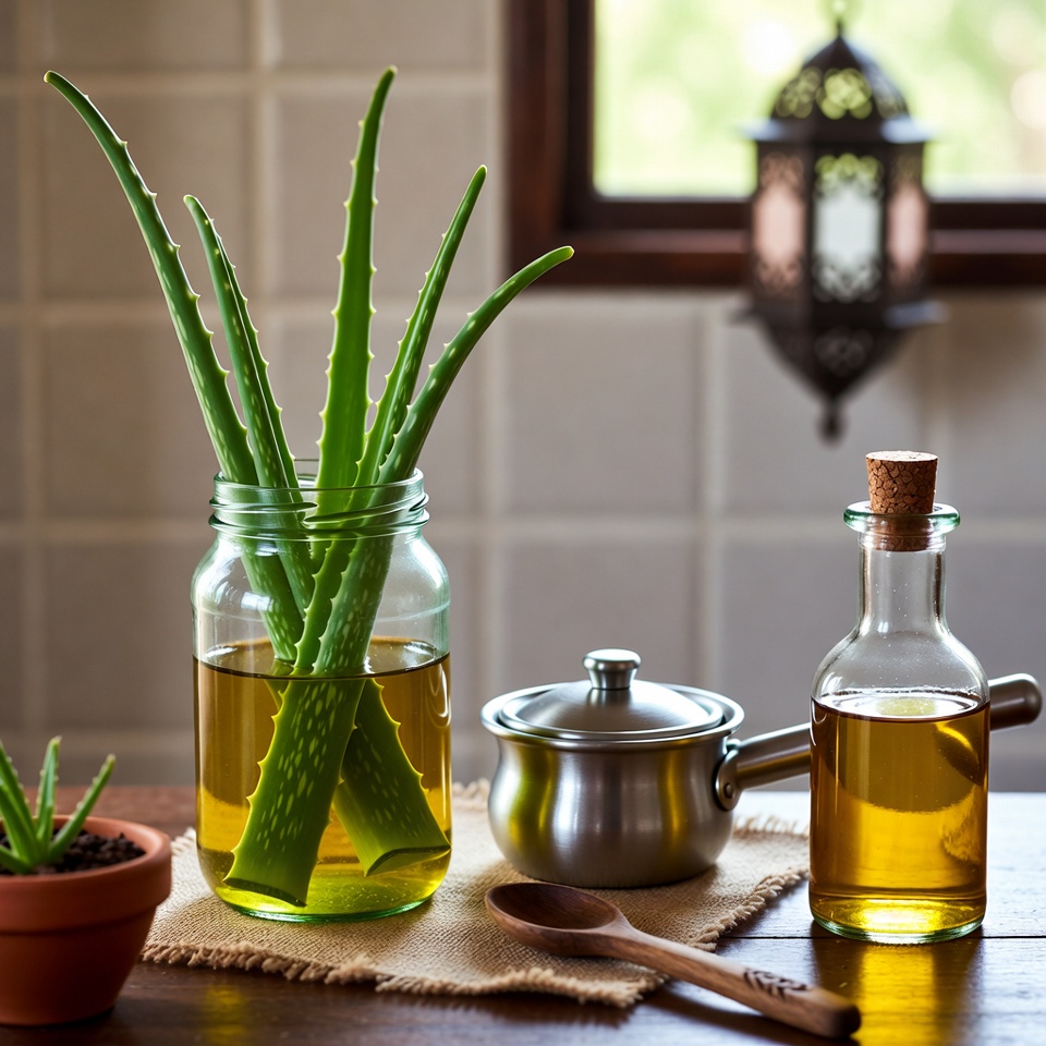 Cómo hacer aceite de aloe vera en casa: guía DIY paso a paso para tu rutina de cuidado capilar