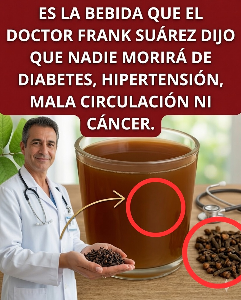🌿 La bebida natural que el Dr. Frank Suárez recomendaba para apoyar el metabolismo