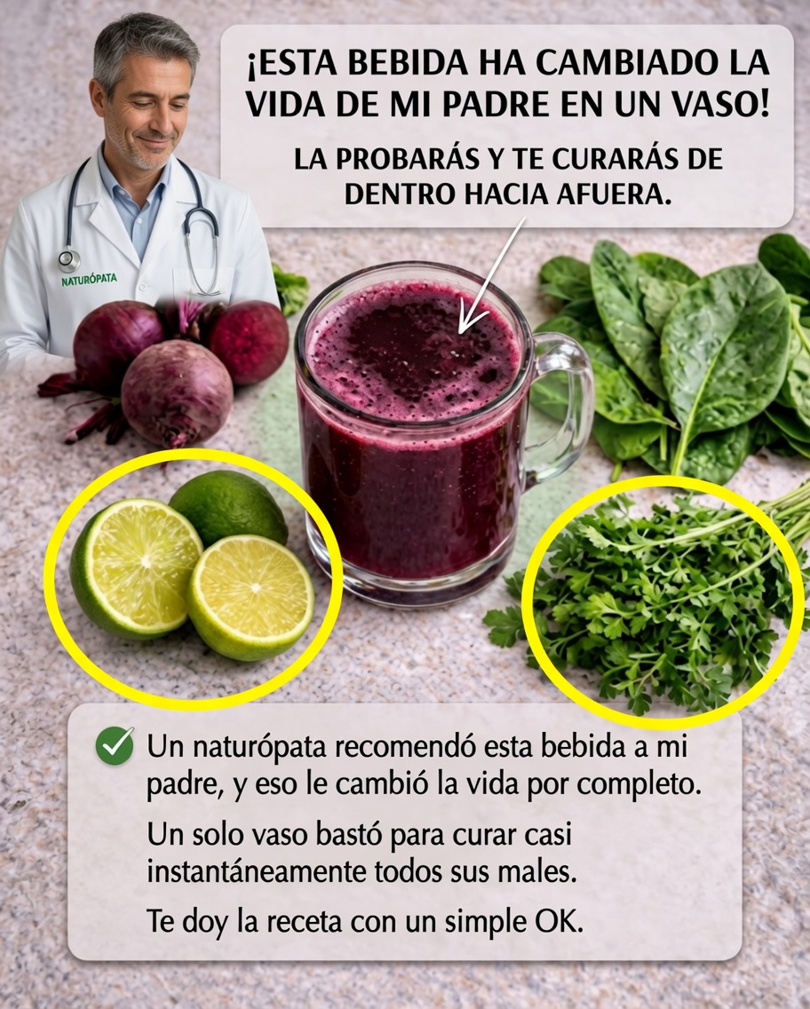 🥤✨ El Batido Milagroso: La Bebida Natural Que Puede Transformar Tu Salud