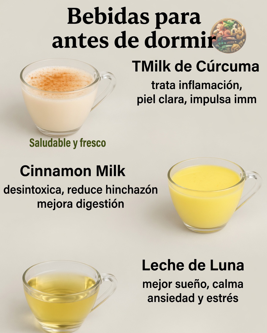 11 bebidas relajantes para tomar antes de dormir que ayudan a mantener niveles saludables de creatinina y el bienestar renal