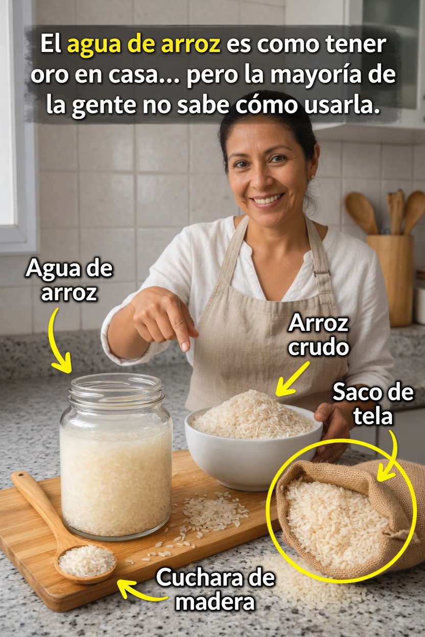 ¿Qué es el agua de arroz y por qué está ganando atención?