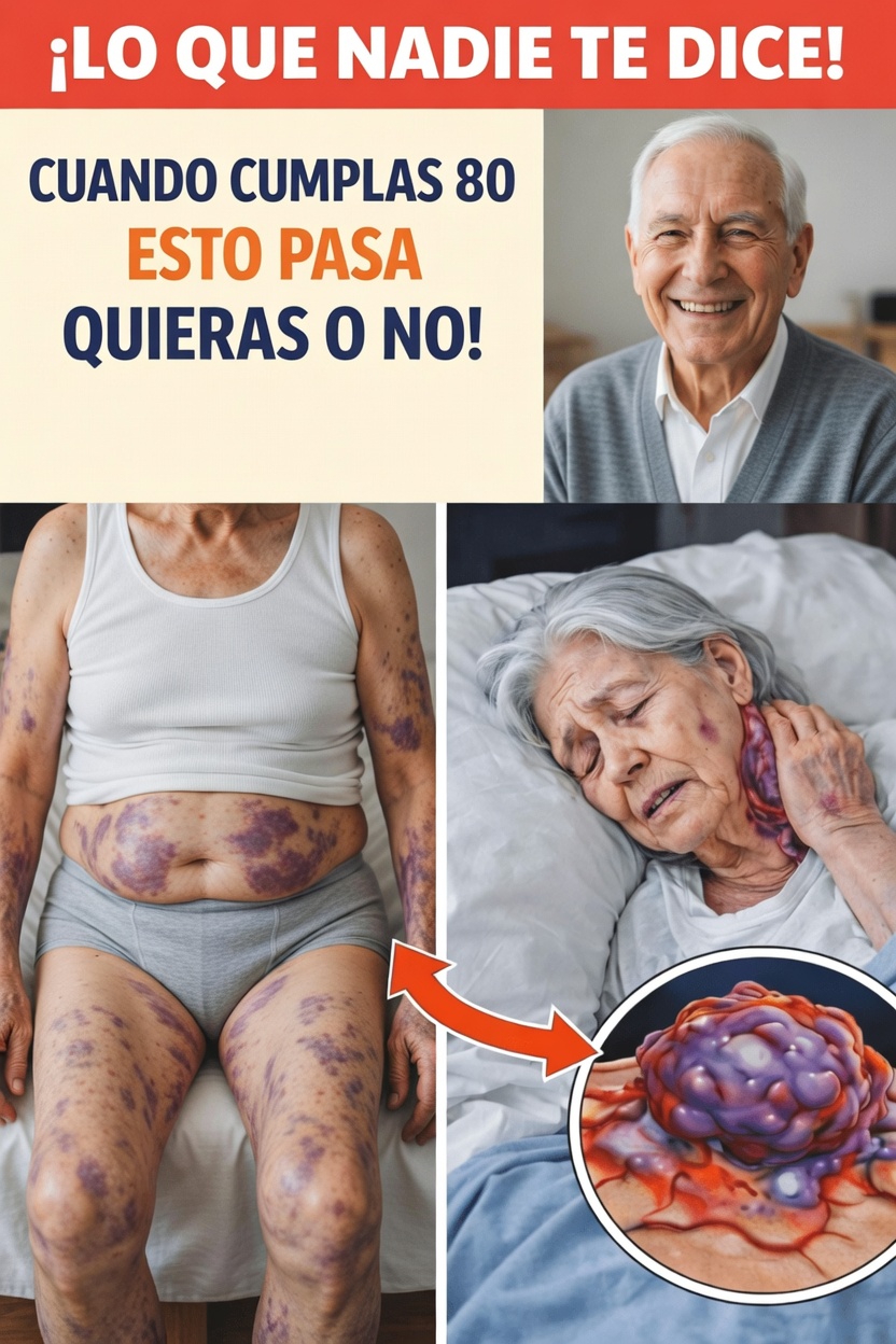 Qué le sucede realmente a tu cuerpo después de cumplir 80 años y cómo sentirte mejor cada día