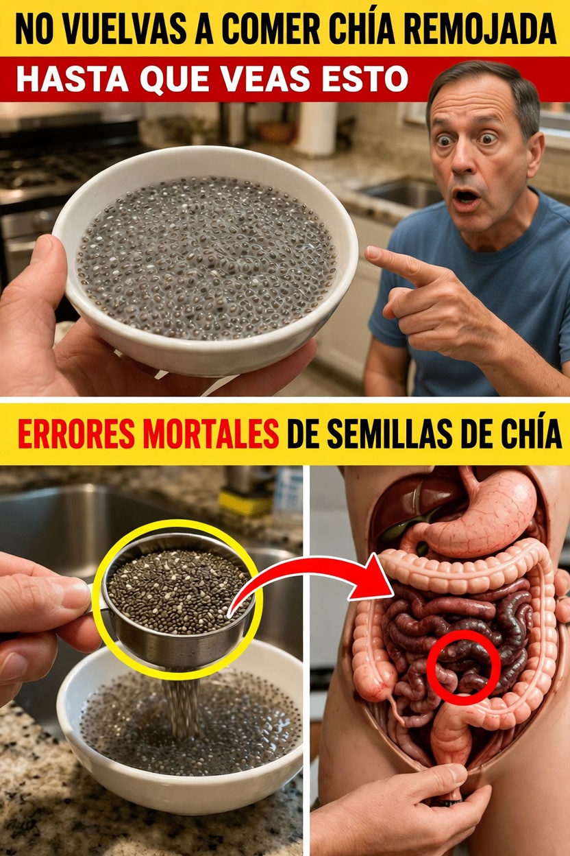5 errores críticos que cometes al remojar semillas de chía y cómo evitarlos para obtener mejores resultados