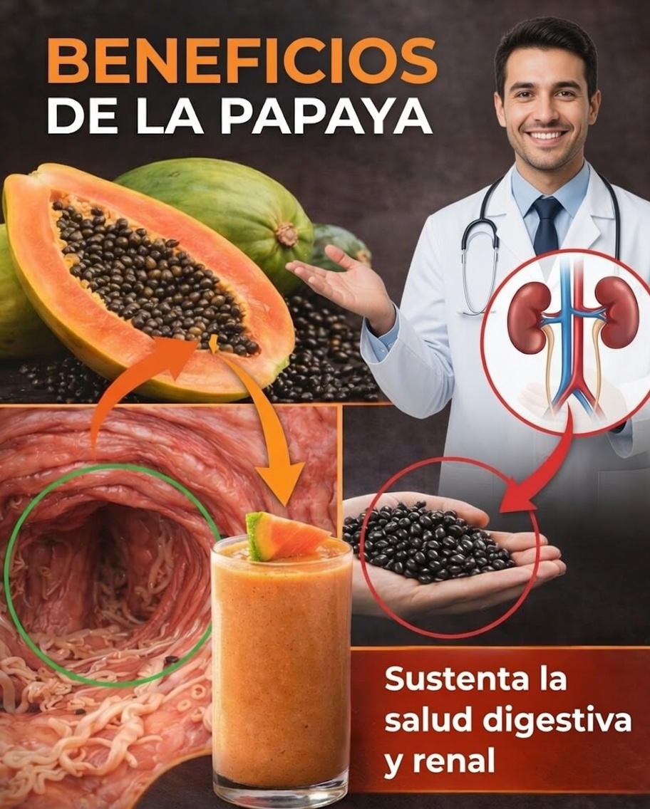 El superalimento olvidado en tu frutero: 14 sorprendentes beneficios de las semillas de papaya que probablemente estás tirando