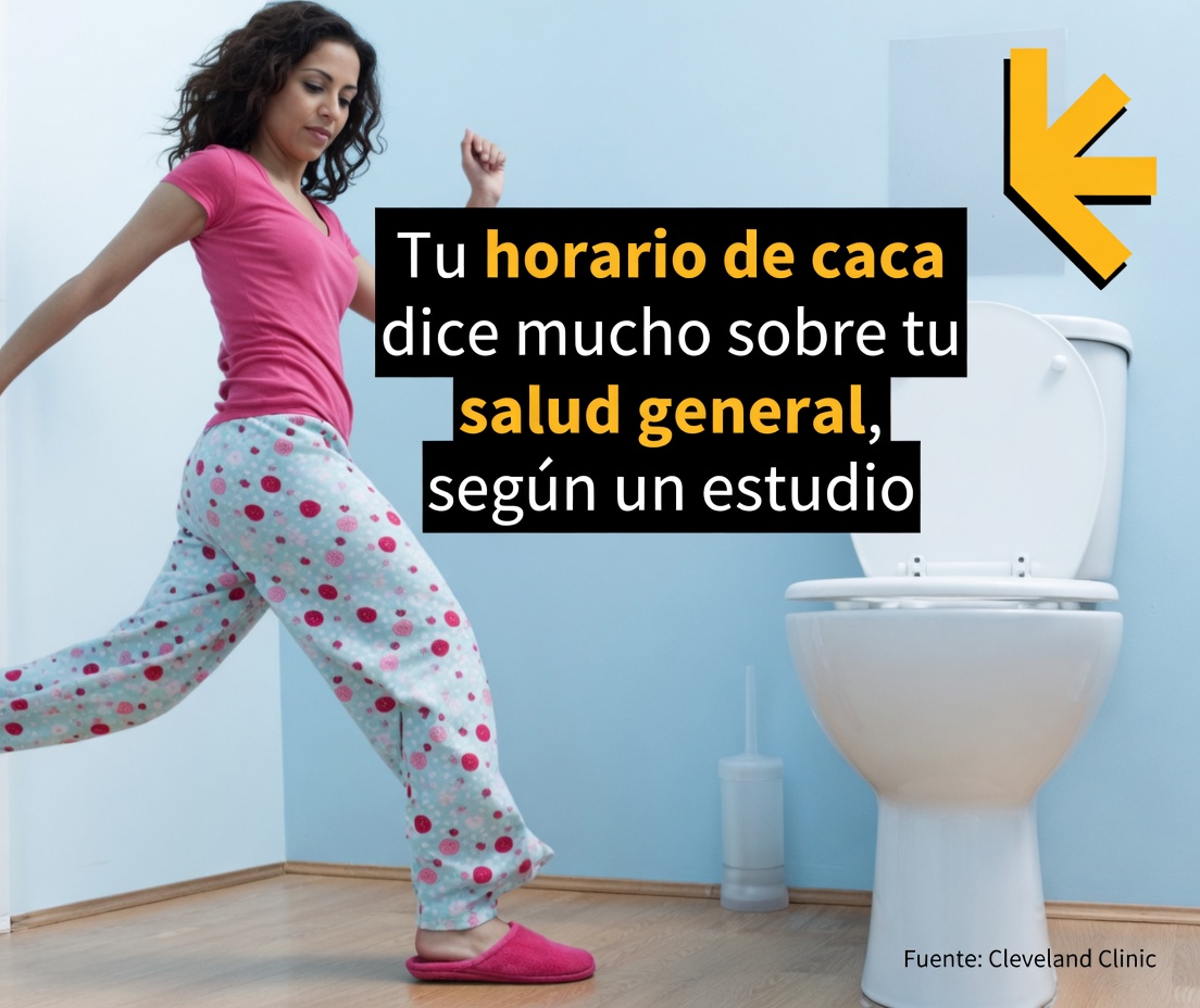 Tu horario para hacer caca dice mucho sobre tu salud general, según un estudio