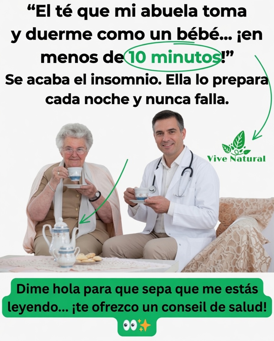 Descubre la tisana natural que transformó las noches de mi abuela