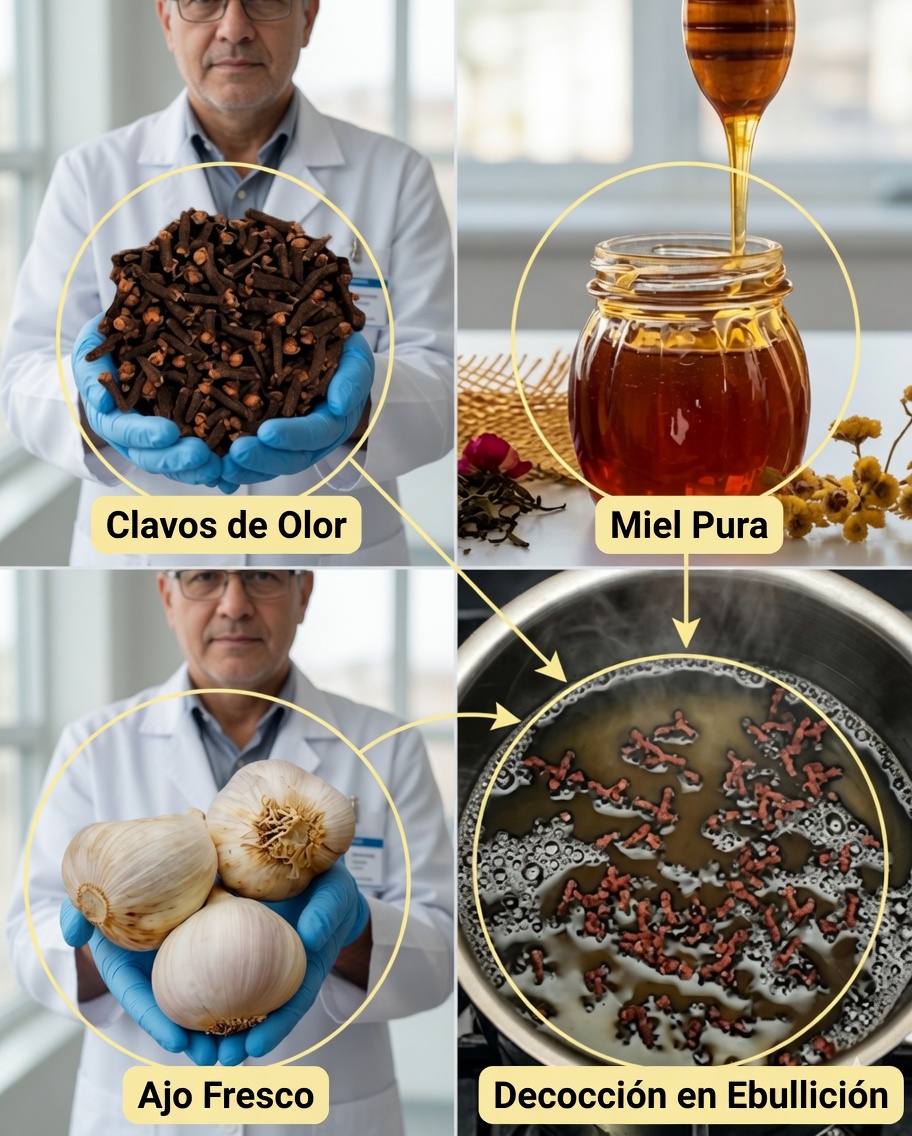 Los secretos del ajo, el clavo de olor y la miel: un poderoso remedio natural para tu salud y bienestar 🍯✨