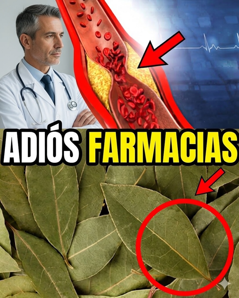 🌿 ¡Descubre el poder de esta hoja milagrosa para ayudar a regular la glucemia, el colesterol y la circulación! 💪