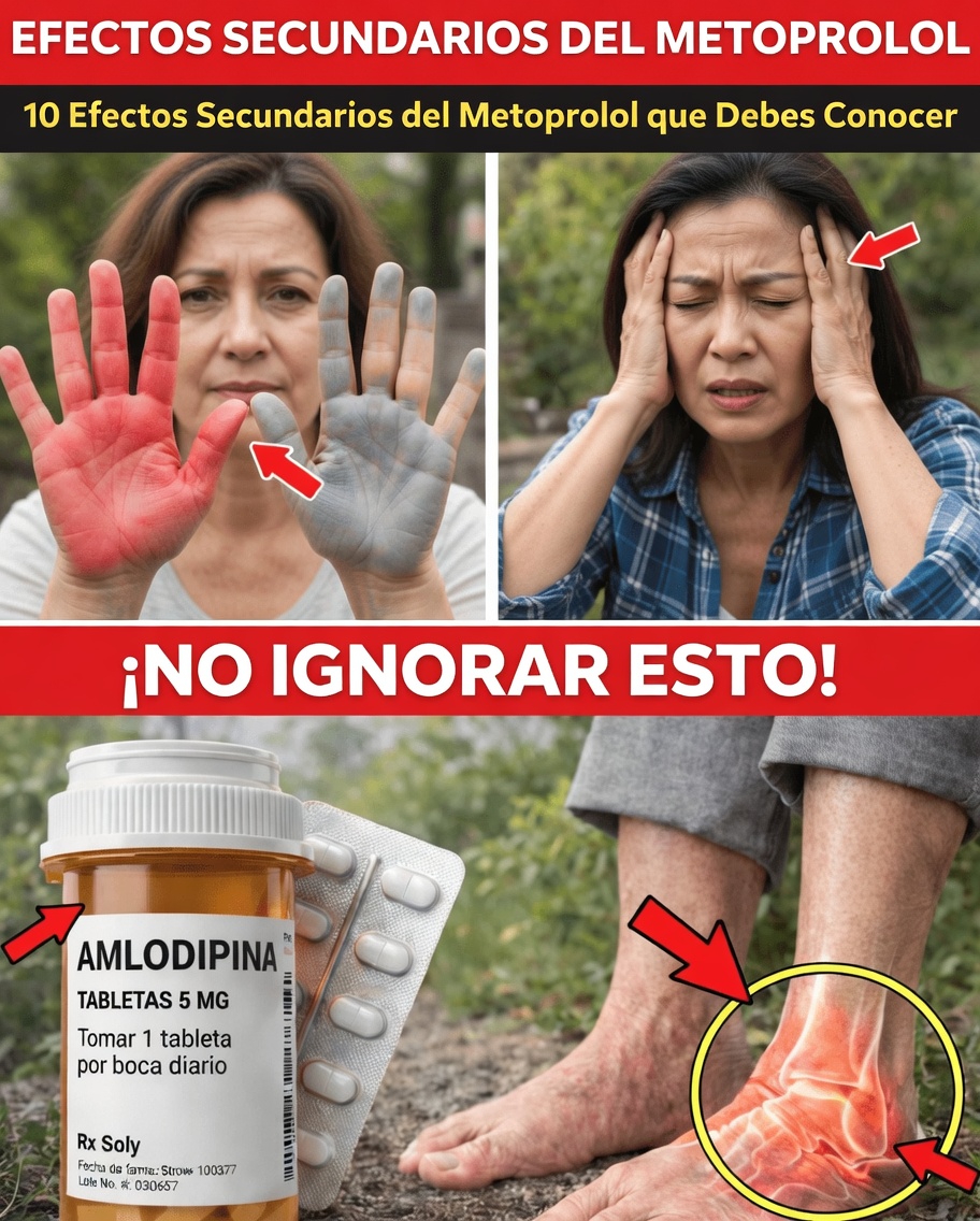 10 efectos secundarios comunes del metoprolol que debes conocer: tu guía para una mejor comprensión del medicamento