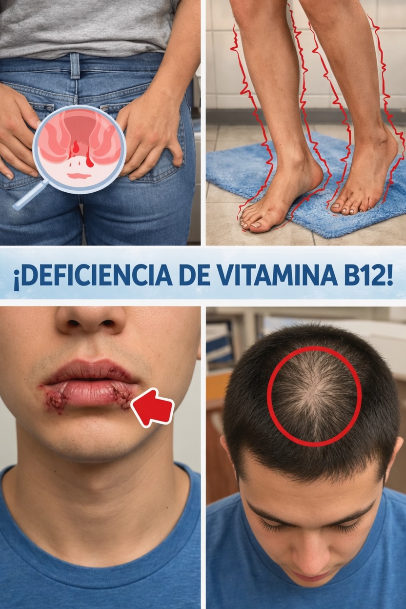 8 señales extrañas de que tu cuerpo podría estar pidiendo más vitamina B12