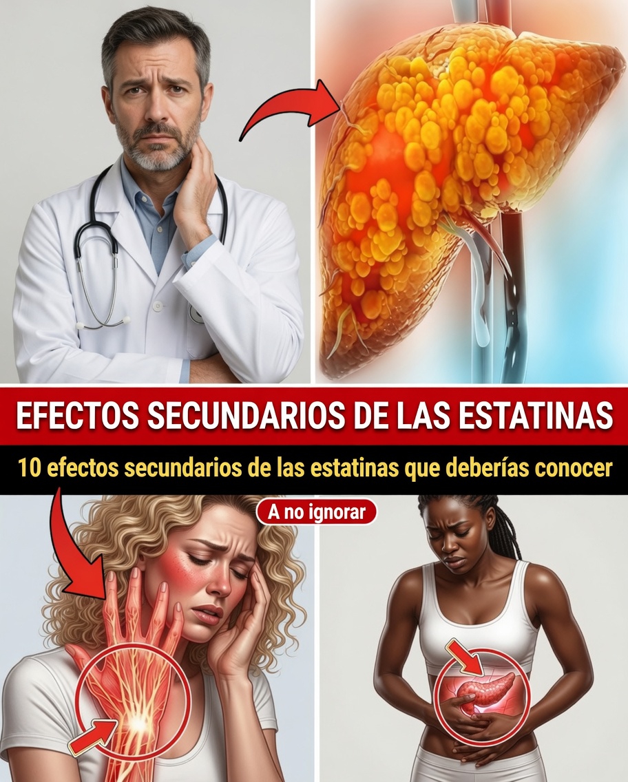 15 efectos secundarios poco conocidos de la atorvastatina que su médico rara vez menciona (pero que podrían afectar discretamente su energía, su memoria y su bienestar)