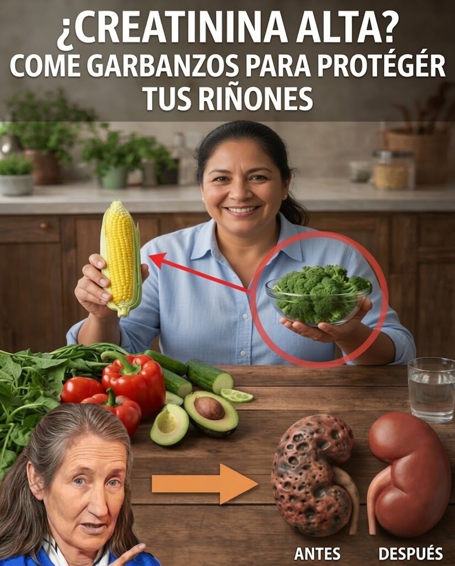 Top 5 de las verduras que pueden apoyar naturalmente la salud de los riñones y ayudar a reducir la creatinina