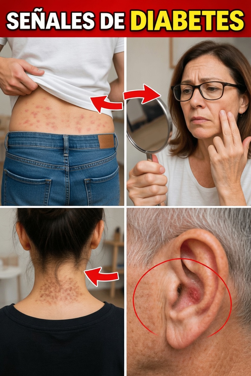 ¿Reconoces estas 15 señales tempranas de diabetes que pueden aparecer en tu piel y cuerpo?