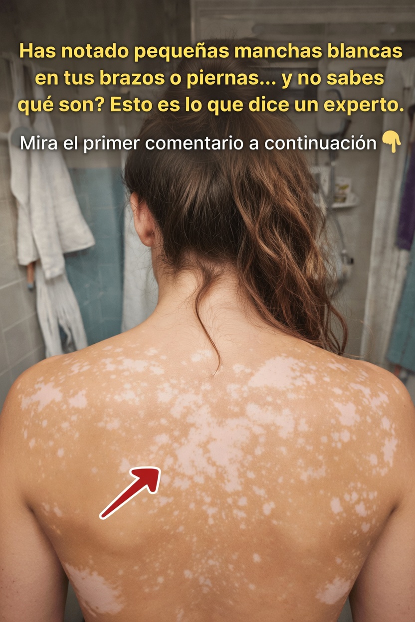 Esas pequeñas manchas blancas en los brazos, las piernas y la espalda: lo que debes saber sobre este cambio común en la piel