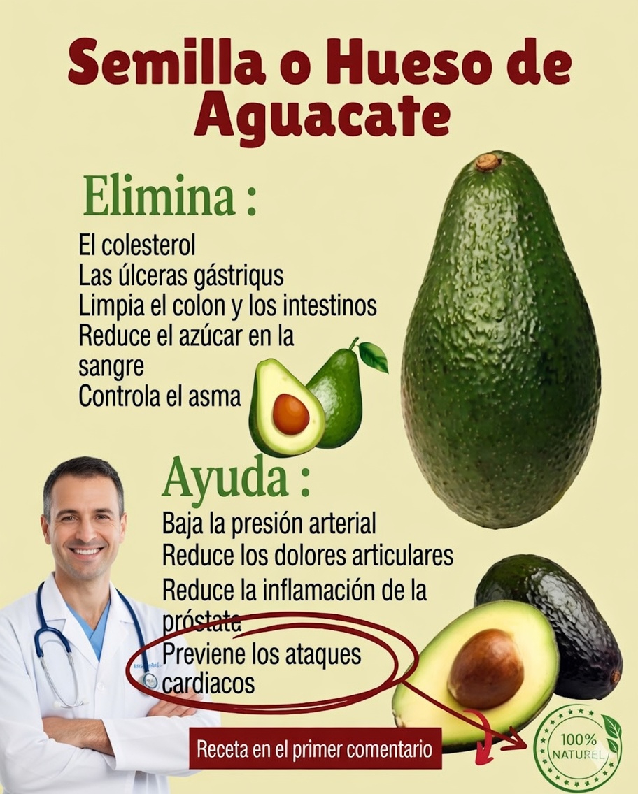 Desde hoy, no tires más el hueso del aguacate: ¡descubre por qué vale oro!
