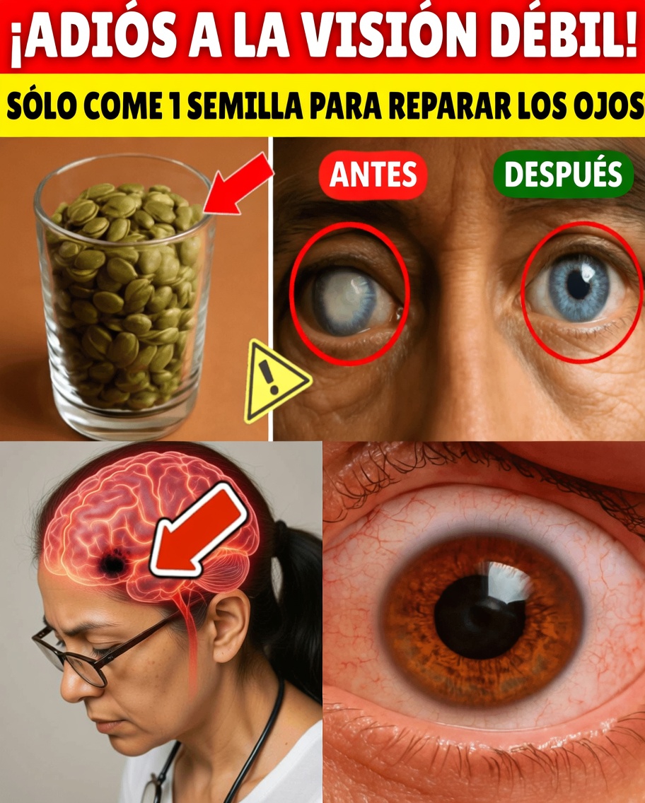 ¿Incluso con más de 90? Come estas 3 semillas cada mañana para potenciar la vista y la capacidad cerebral (ciencia real + ritual diario fácil)