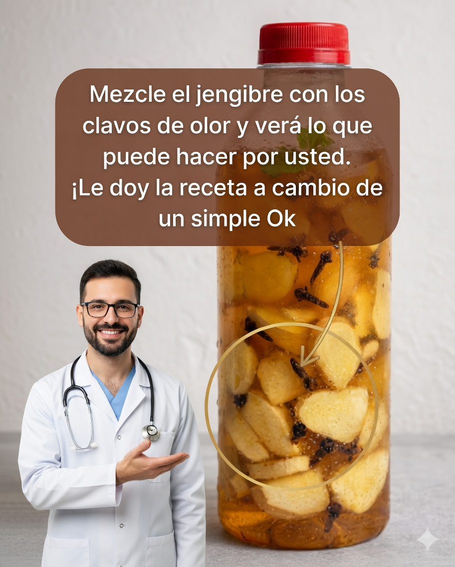 🌿 Jengibre y Clavos de Olor: El Remedio Natural que Puede Transformar Su Salud