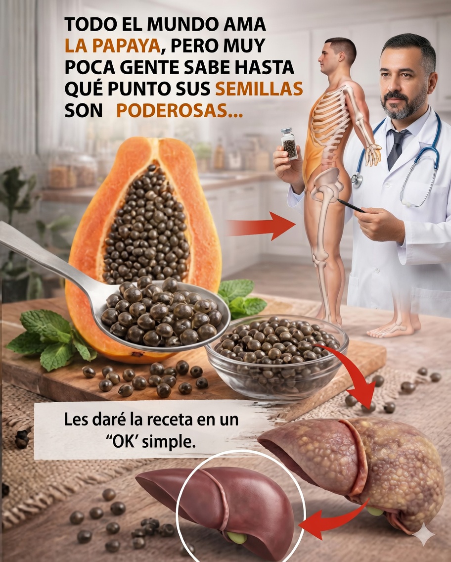 🌿 Semillas de papaya: el poderoso remedio natural que cada vez más personas descubren