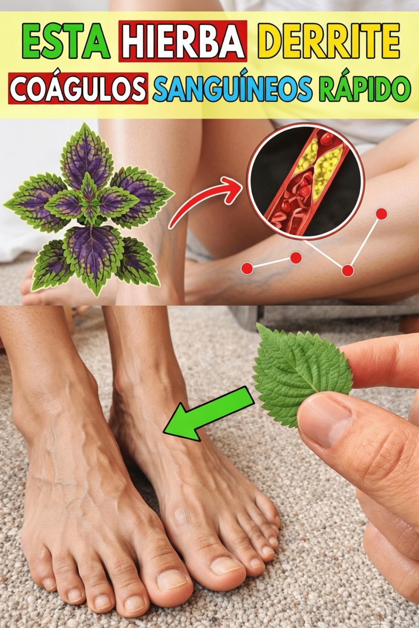 ¿Podrían ciertas hierbas de uso cotidiano favorecer una mejor circulación en las piernas y ayudar a reducir los riesgos de coagulación?