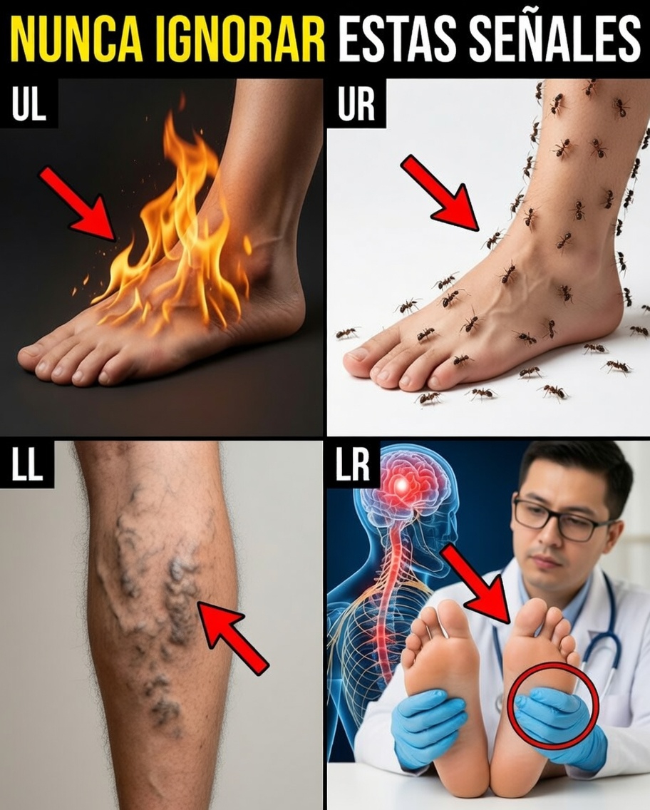 8 signos silenciosos de lesiones nerviosas que comienzan en los dedos de los pies y que podrías ignorar