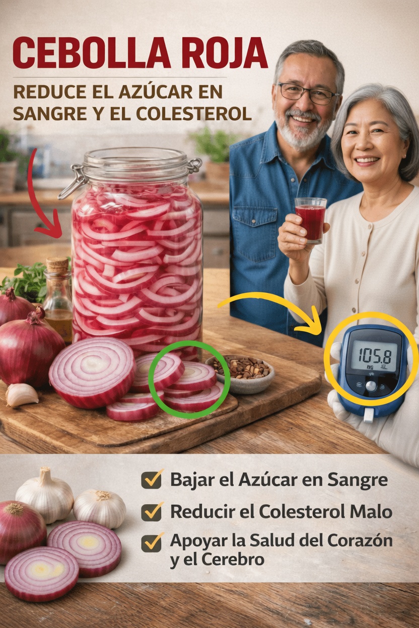 Explorando los posibles beneficios para la salud de las cebollas rojas en el control del azúcar en sangre y el colesterol