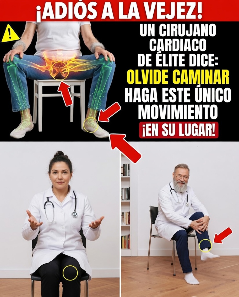 ¿Más de 60 años? Este ejercicio en silla que muchos ignoran — y por qué podría ser más importante que caminar