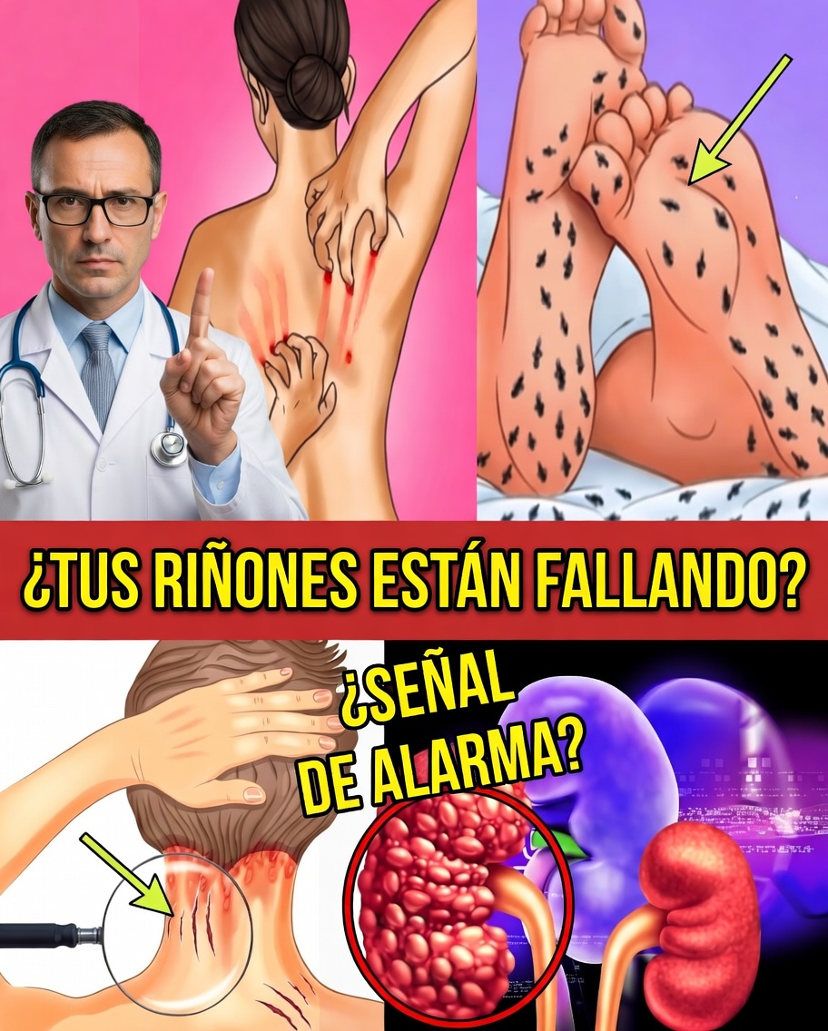 23 signos extraños de que tus riñones podrían estar en dificultades