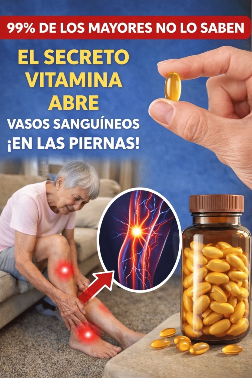 Vitaminas para piernas más fuertes rápidamente (personas mayores de 60 años)