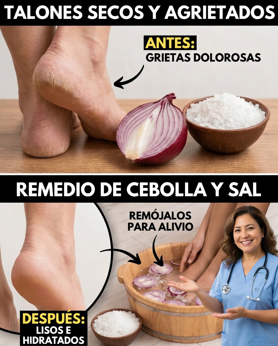 ¿Talones secos y doloridos? Cinco remedios naturales que realmente marcan la diferencia