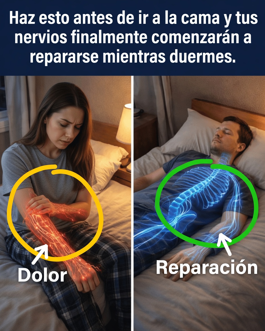 Rutinas nocturnas sencillas para apoyar la recuperación natural de los nervios de tu cuerpo durante el sueño